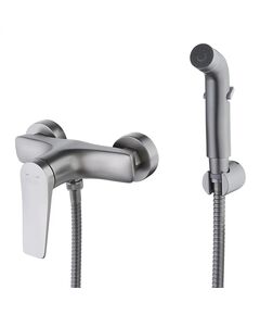 Купить Смеситель Lemark Bronx LM3718GM с гигиеническим душем (lm3718gm) по цене 10020 руб., в Санкт-Петебруге в интернет магазине 100-Систем, а также дургие товары LEMARK из раздела Гигиенический душ со смесителем и Гигиенический душ