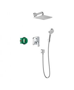 Купить Душевая система Hansgrohe Crometta E 27957000  (27957000) по цене 144638.28 руб., в Санкт-Петебруге в интернет магазине 100-Систем, а также дургие товары HANSGROHE из раздела Душевые комплекты встраиваемого монтажа и Душевые комплекты встраиваемого монтажа