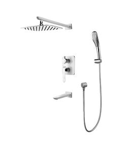 Купить Смеситель Lemark Melange LM4922CW для ванны и душа, встраиваемый (lm4922cw) по цене 78720 руб., в Санкт-Петебруге в интернет магазине 100-Систем, а также дургие товары LEMARK из раздела Душевые комплекты встраиваемого монтажа и Душевые комплекты встраиваемого монтажа