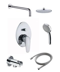 Купить Душевая система скрытого монтажа, арт. Set_6in1, ESKO (set_6in1) по цене 17990 руб., в Санкт-Петебруге в интернет магазине 100-Систем, а также дургие товары ESKO из раздела Душевые комплекты встраиваемого монтажа и Душевые комплекты встраиваемого монтажа