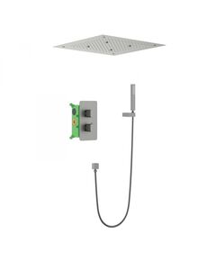 Купить Душевая система Timo Petruma SX-5029/18SM скрытого монтажа, термостат, черное золото (sx-5029/18sm) по цене 142795 руб., в Санкт-Петебруге в интернет магазине 100-Систем, а также дургие товары TIMO из раздела Душевые комплекты встраиваемого монтажа и Душевые комплекты встраиваемого монтажа