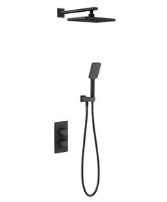 Купить Душевая система Timo Petruma SX-5059/03SM с термостатом, черная (sx-5059/03sm) по цене 78729 руб., в Санкт-Петебруге в интернет магазине 100-Систем, а также дургие товары TIMO из раздела Душевые комплекты встраиваемого монтажа и Душевые комплекты встраиваемого монтажа