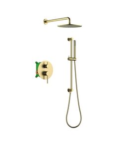 Купить Душевая система Timo Saona SX-2309/17SM скрытого монтажа, золото матовое (sx-2309/17sm) по цене 58153 руб., в Санкт-Петебруге в интернет магазине 100-Систем, а также дургие товары TIMO из раздела Душевые комплекты встраиваемого монтажа и Душевые комплекты встраиваемого монтажа