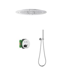 Купить Душевая система Timo Saona SX-2370/00SM скрытого монтажа, с термостатом, хром (sx-2370/00sm) по цене 107388 руб., в Санкт-Петебруге в интернет магазине 100-Систем, а также дургие товары TIMO из раздела Душевые комплекты встраиваемого монтажа и Душевые комплекты встраиваемого монтажа
