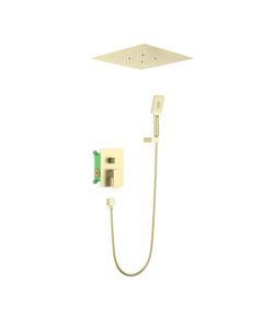 Купить Душевая система Timo Selene SX-2029/17SM скрытого монтажа, золото матовое (sx-2029/17sm) по цене 87439 руб., в Санкт-Петебруге в интернет магазине 100-Систем, а также дургие товары TIMO из раздела Душевые комплекты встраиваемого монтажа и Душевые комплекты встраиваемого монтажа