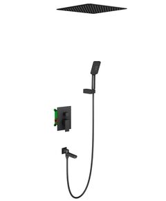 Купить Душевая система Timo Selene SX-2039/03SM скрытого монтажа, черная (sx-2039/03sm) по цене 87161 руб., в Санкт-Петебруге в интернет магазине 100-Систем, а также дургие товары TIMO из раздела Душевые комплекты встраиваемого монтажа и Душевые комплекты встраиваемого монтажа