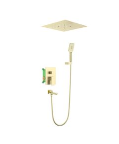 Купить Душевая система Timo Selene SX-2039/17SM скрытого монтажа, золото матовое (sx-2039/17sm) по цене 100810 руб., в Санкт-Петебруге в интернет магазине 100-Систем, а также дургие товары TIMO из раздела Душевые комплекты встраиваемого монтажа и Душевые комплекты встраиваемого монтажа