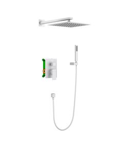 Купить Душевая система Timo Selene SX-2069/16SM скрытого монтажа, белая матовая (sx-2069/16sm) по цене 53059 руб., в Санкт-Петебруге в интернет магазине 100-Систем, а также дургие товары TIMO из раздела Душевые комплекты встраиваемого монтажа и Душевые комплекты встраиваемого монтажа