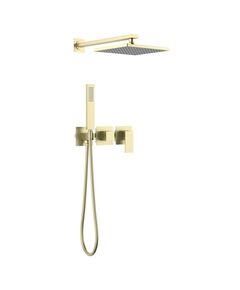 Купить Душевая система Timo Selene SX-2169/17SM скрытого монтажа, золото матовое (sx-2169/17sm) по цене 65154 руб., в Санкт-Петебруге в интернет магазине 100-Систем, а также дургие товары TIMO из раздела Душевые комплекты встраиваемого монтажа и Душевые комплекты встраиваемого монтажа