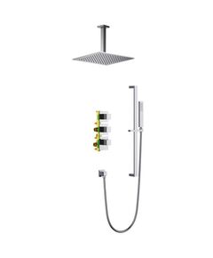Купить Душевая система Timo Selene SX-2229/00SM скрытого монтажа, термостат, хром (sx-2229/00sm) по цене 88288 руб., в Санкт-Петебруге в интернет магазине 100-Систем, а также дургие товары TIMO из раздела Душевые комплекты встраиваемого монтажа и Душевые комплекты встраиваемого монтажа