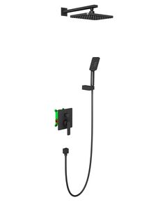 Купить Душевая система Timo Torne SX-4319/03SM скрытого монтажа, черная (sx-4319/03sm) по цене 46312 руб., в Санкт-Петебруге в интернет магазине 100-Систем, а также дургие товары TIMO из раздела Душевые комплекты встраиваемого монтажа и Душевые комплекты встраиваемого монтажа