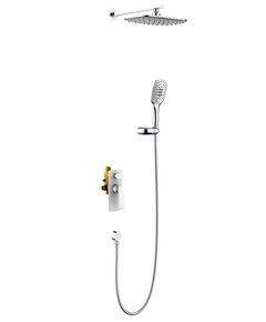 Купить Душевая система Timo Helmi SX-4069/00-16SM скрытого монтажа, хром-белый (sx-4069/00-16sm) по цене 38595 руб., в Санкт-Петебруге в интернет магазине 100-Систем, а также дургие товары TIMO из раздела Душевые комплекты встраиваемого монтажа и Душевые комплекты встраиваемого монтажа