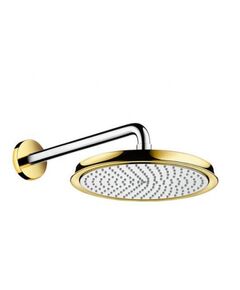Купить Верхний душ Hansgrohe Raindance Classic 27424090 Хром, Золото (27424090) по цене 155079.85 руб., в Санкт-Петебруге в интернет магазине 100-Систем, а также дургие товары HANSGROHE из раздела Верхний душ и Комплектующие для встраиваемых систем