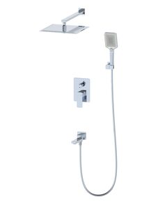 Купить Душевая система встраиваемая WONZON & WOGHAND EDGE, Хром (WW-88939003-CR) (ww-88939003-cr) по цене 54218 руб., в Санкт-Петебруге в интернет магазине 100-Систем, а также дургие товары WONZON & WOGHAND из раздела Душевые комплекты встраиваемого монтажа и Душевые комплекты встраиваемого монтажа
