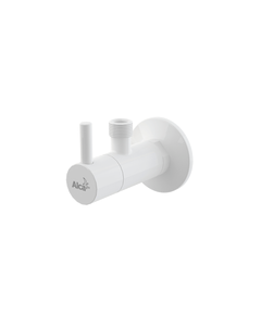 Купить ALCA PLAST Угловой вентиль с фильтром 1/2" × 3/8", круглый, белый арт.ARV001B (arv001b) по цене 7039 руб., в Санкт-Петебруге в интернет магазине 100-Систем, а также дургие товары AlcaPlast из раздела Запорные вентили и Комплектующие для встраиваемых систем
