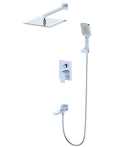 Купить Душевая система встраиваемая WONZON & WOGHAND CUBE, Хром (WW-88939016-CR) (ww-88939016-cr) по цене 52445 руб., в Санкт-Петебруге в интернет магазине 100-Систем, а также дургие товары WONZON & WOGHAND из раздела Душевые комплекты встраиваемого монтажа и Душевые комплекты встраиваемого монтажа
