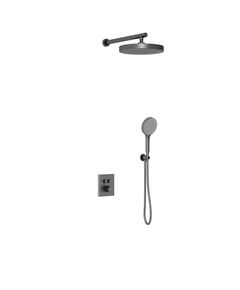 Купить Душевой комплект Inspire VSFW-3I21T2GM встраиваемый, термостатический, двухрежимный, вороненая сталь, , шт (vsfw-3i21t2gm) по цене 44659.5 руб., в Санкт-Петебруге в интернет магазине 100-Систем, а также дургие товары Vincea из раздела Душевые комплекты встраиваемого монтажа и Душевые комплекты встраиваемого монтажа