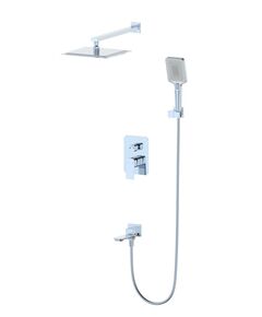 Купить Душевая система встраиваемая WONZON & WOGHAND DIAMOND, Хром (WW-88939011-CR) (ww-88939011-cr) по цене 53369 руб., в Санкт-Петебруге в интернет магазине 100-Систем, а также дургие товары WONZON & WOGHAND из раздела Душевые комплекты встраиваемого монтажа и Душевые комплекты встраиваемого монтажа