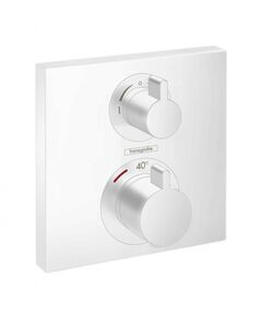 Купить HG Ecostat Square, нар/часть 15714, терм/зап/перкл/вент, бел/мат. (15714700) по цене 116150.74 руб., в Санкт-Петебруге в интернет магазине 100-Систем, а также дургие товары HANSGROHE из раздела Смесители для встраиваемых систем и Комплектующие для встраиваемых систем