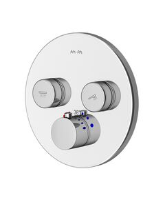 Купить F50A85700 Inspire V2.0, TouchReel смеситель для 2 потребителей с термостатом, монтируемый в стену, х (f50a85700) по цене 68790 руб., в Санкт-Петебруге в интернет магазине 100-Систем, а также дургие товары AM.PM из раздела Смесители для встраиваемых систем и Комплектующие для встраиваемых систем