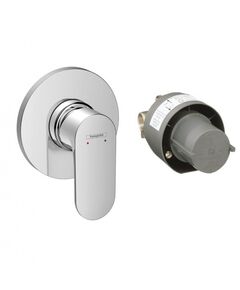 Купить HG Rebris S Смеситель для душа, набор, СМ, хром (72648000) по цене 24085.34 руб., в Санкт-Петебруге в интернет магазине 100-Систем, а также дургие товары HANSGROHE из раздела Смесители для встраиваемых систем и Комплектующие для встраиваемых систем