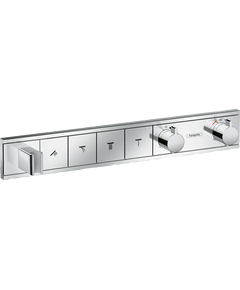 Купить HG RainSelect, нар/часть/термостата 15357, 4 потреб., хром (15357000) по цене 302521.36 руб., в Санкт-Петебруге в интернет магазине 100-Систем, а также дургие товары HANSGROHE из раздела Смесители для встраиваемых систем и Комплектующие для встраиваемых систем