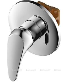 Купить Смеситель Aquanet Practic, встраиваемый, хром  (af100-50с) по цене 2990 руб., в Санкт-Петебруге в интернет магазине 100-Систем, а также дургие товары AQUANET из раздела Смесители для встраиваемых систем и Комплектующие для встраиваемых систем