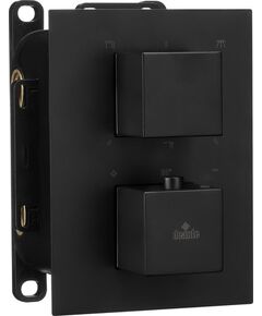 Купить BXY_NEAT DEANTE Внешняя часть смесителя SQUARE ,3 выхода,установка с THERMOSTATIC BOX BXY_X44T(черн) (bxy_neat) по цене 21200 руб., в Санкт-Петебруге в интернет магазине 100-Систем, а также дургие товары DEANTE из раздела Смесители для встраиваемых систем и Комплектующие для встраиваемых систем