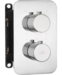 Купить BXY_0EBT DEANTE Внешняя часть смесителя ROUND ,3 выхода,установка с THERMOSTATIC BOX BXY_X44T(хром) (bxy_0ebt) по цене 14970 руб., в Санкт-Петебруге в интернет магазине 100-Систем, а также дургие товары DEANTE из раздела Смесители для встраиваемых систем и Комплектующие для встраиваемых систем