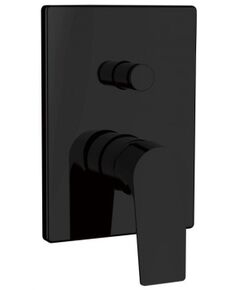 Купить Смеситель для душа Aquanet Static Black AF330-51B (с внутренней частью) (af330-51b) по цене 7330 руб., в Санкт-Петебруге в интернет магазине 100-Систем, а также дургие товары AQUANET из раздела Смесители для встраиваемых систем и Комплектующие для встраиваемых систем