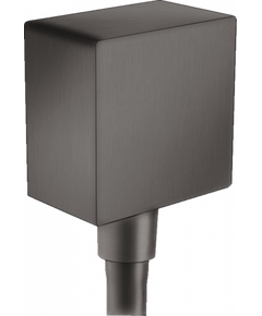 Купить Шланговое подключение Hansgrohe Fixfit Square 26455340 Черный шлифованный хром (26455340) по цене 7772.03 руб., в Санкт-Петебруге в интернет магазине 100-Систем, а также дургие товары HANSGROHE из раздела Шланговое подключение и Комплектующие для встраиваемых систем