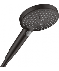 Купить Ручной душ Hansgrohe Raindance Select S 26530670 Черный матовый (26530670) по цене 26523.58 руб., в Санкт-Петебруге в интернет магазине 100-Систем, а также дургие товары HANSGROHE из раздела Лейки и Комплектующие для душа
