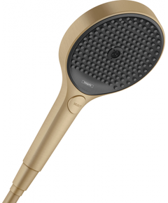 Купить Ручной душ Hansgrohe Rainfinity 26864140 шлифованная бронза (26864140) по цене 31684.42 руб., в Санкт-Петебруге в интернет магазине 100-Систем, а также дургие товары HANSGROHE из раздела Лейки и Комплектующие для душа
