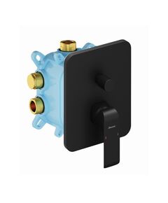 Купить Смеситель Ravak FLAT с переключателем для R-box черный X070179 (x070179) по цене 24750.2 руб., в Санкт-Петебруге в интернет магазине 100-Систем, а также дургие товары RAVAK из раздела Смесители для встраиваемых систем и Комплектующие для встраиваемых систем