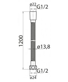 Купить Душевой шланг Cezares CZR-FMDC-120-03, золото (czr-fmdc-120-03) по цене 1180 руб., в Санкт-Петебруге в интернет магазине 100-Систем, а также дургие товары CEZARES из раздела Шланги и Комплектующие для душа