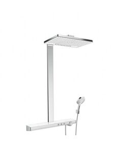 Купить Душевая система Hansgrohe Rainmaker Select 27109400 Хром Белый (27109400) по цене 724353.21 руб., в Санкт-Петебруге в интернет магазине 100-Систем, а также дургие товары HANSGROHE из раздела Душевые стойки и Душевые стойки, системы, панели, гарнитуры