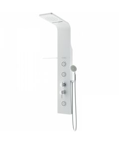 Купить Душевая панель AM.PM Joy W85P-2-136AW Белая матовая (w85p-2-136aw) по цене 53390 руб., в Санкт-Петебруге в интернет магазине 100-Систем, а также дургие товары AM.PM из раздела Душевые панели и Душевые стойки, системы, панели, гарнитуры