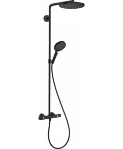 Купить Душевая система Hansgrohe Raindance Select S Showerpipe 27633670 с термостатом Черный матовый (27633670) по цене 154281.71 руб., в Санкт-Петебруге в интернет магазине 100-Систем, а также дургие товары HANSGROHE из раздела Душевые стойки и Душевые стойки, системы, панели, гарнитуры