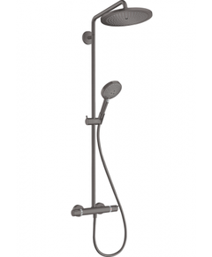 Купить Душевая система Hansgrohe Croma Select S 26890340, термостатическая, чёрный хром (26890340) по цене 252918.31 руб., в Санкт-Петебруге в интернет магазине 100-Систем, а также дургие товары HANSGROHE из раздела Душевые стойки и Душевые стойки, системы, панели, гарнитуры