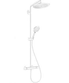 Купить Душевая система Hansgrohe Croma Select S 26890700 с термостатом Белая матовая (26890700) по цене 261971 руб., в Санкт-Петебруге в интернет магазине 100-Систем, а также дургие товары HANSGROHE из раздела Душевые стойки и Душевые стойки, системы, панели, гарнитуры