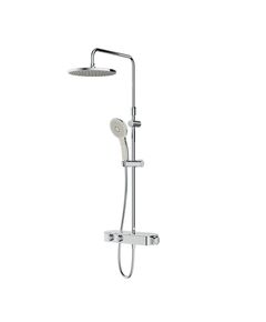 Купить F0750A400 Inspire V2.0, душевая система, набор: см-ль д/душа с термостатом, верхний душ d 250 мм, ру (f0750a400) по цене 49990 руб., в Санкт-Петебруге в интернет магазине 100-Систем, а также дургие товары AM.PM из раздела Душевые стойки и Душевые стойки, системы, панели, гарнитуры