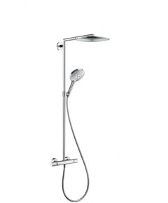 Купить Душевая система Hansgrohe Raindance Select S 27114000 с термостатом Хром (27114000) по цене 198475.9 руб., в Санкт-Петебруге в интернет магазине 100-Систем, а также дургие товары HANSGROHE из раздела Душевые стойки и Душевые стойки, системы, панели, гарнитуры
