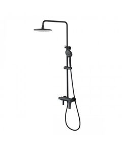 Купить Смеситель Lemark Bronx LM3762BL для душа с регулируемой высотой штанги (lm3762bl) по цене 49860 руб., в Санкт-Петебруге в интернет магазине 100-Систем, а также дургие товары LEMARK из раздела Душевые стойки и Душевые стойки, системы, панели, гарнитуры