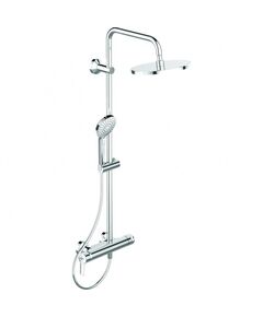 Купить Душевая система Ideal Standard IDEALRAIN ECO EVO B2266AA  (b2266aa) по цене 36190 руб., в Санкт-Петебруге в интернет магазине 100-Систем, а также дургие товары IDEAL STANDARD из раздела Душевые стойки и Душевые стойки, системы, панели, гарнитуры