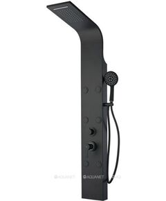 Купить Душевая панель Aquanet Galaxy Black AP40-04 (00237439) по цене 24190 руб., в Санкт-Петебруге в интернет магазине 100-Систем, а также дургие товары AQUANET из раздела Душевые панели и Душевые стойки, системы, панели, гарнитуры