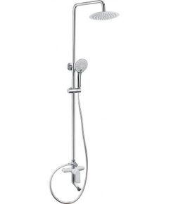 Купить Душевая стойка Aquanet Arctic R AF520-72-R-CW (af520-72-r-cw) по цене 25290 руб., в Санкт-Петебруге в интернет магазине 100-Систем, а также дургие товары AQUANET из раздела Душевые стойки и Душевые стойки, системы, панели, гарнитуры