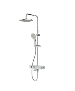 Купить Душевая система AM.PM Inspire 2.0 F0750A500 с термостатом Хром (f0750a500) по цене 110990 руб., в Санкт-Петебруге в интернет магазине 100-Систем, а также дургие товары AM.PM из раздела Душевые стойки и Душевые стойки, системы, панели, гарнитуры