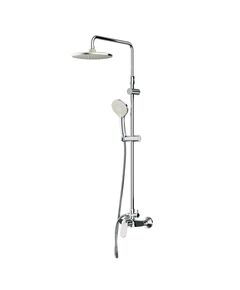 Купить F0785C800 Sunny,душ.система,набор:см-ль д/душа с переключателем,верхний душ d220 мм, ручной душ 110 (f0785c800) по цене 19990 руб., в Санкт-Петебруге в интернет магазине 100-Систем, а также дургие товары AM.PM из раздела Душевые стойки и Душевые стойки, системы, панели, гарнитуры
