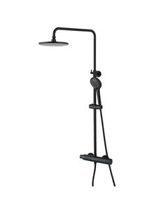 Купить Смеситель Lemark Bronx LM3770BL для душа термостатический (lm3770bl) по цене 53140 руб., в Санкт-Петебруге в интернет магазине 100-Систем, а также дургие товары LEMARK из раздела Душевые стойки и Душевые стойки, системы, панели, гарнитуры