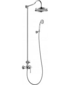 Купить Душевая система Cezares Liberty F-CD-01 Хром (liberty-f-cd-01) по цене 45860 руб., в Санкт-Петебруге в интернет магазине 100-Систем, а также дургие товары CEZARES из раздела Душевые стойки и Душевые стойки, системы, панели, гарнитуры